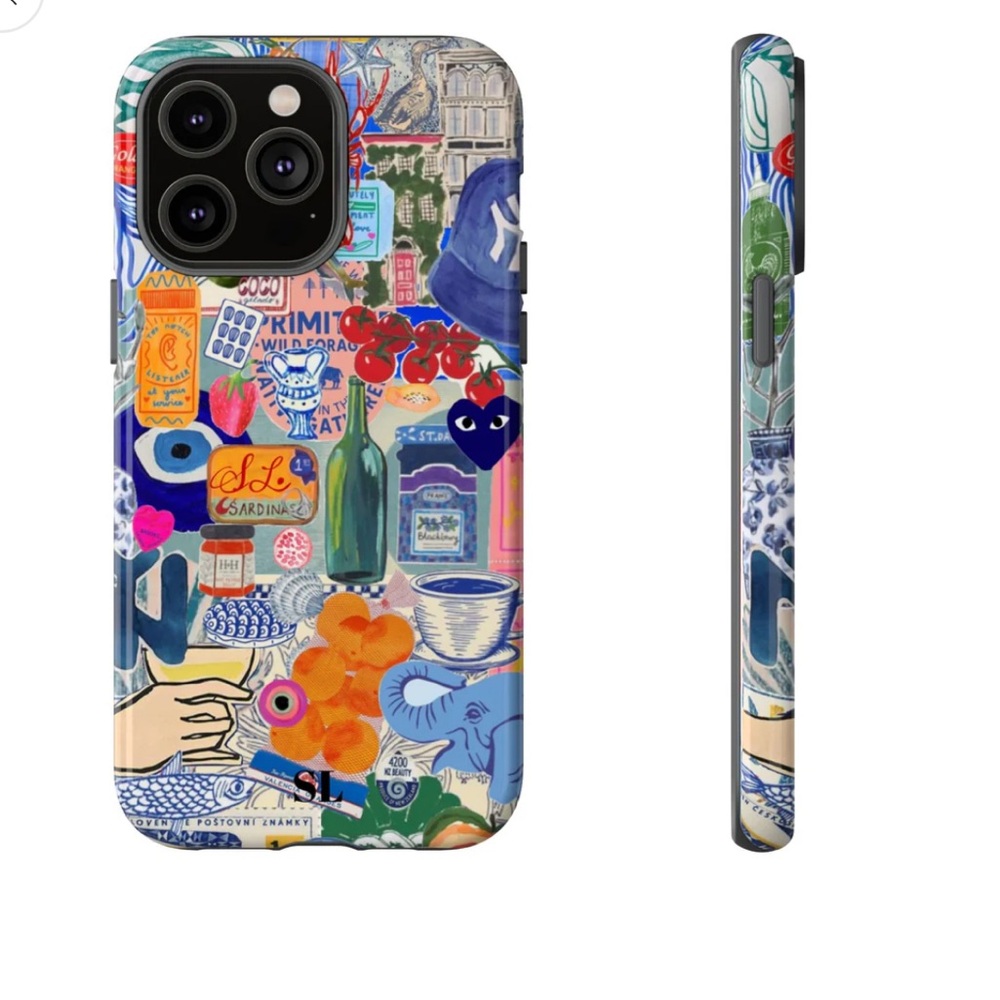 Summer Legacy Collage iPhone Case - Multicolor for 14 Pro Max